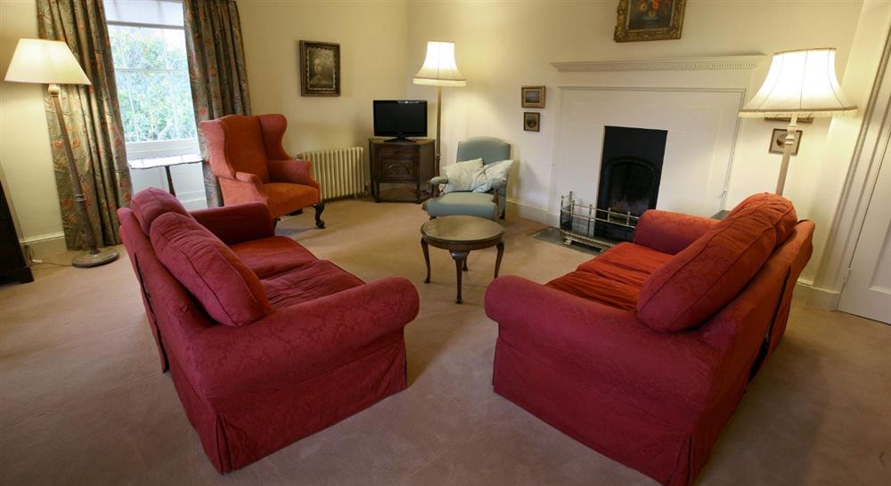 The sitting room at Greenway Apartment in Nr Brixham, Devon