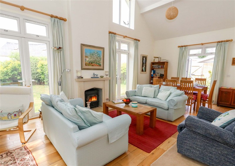 Relax in the living area at Greenwell, Weymouth