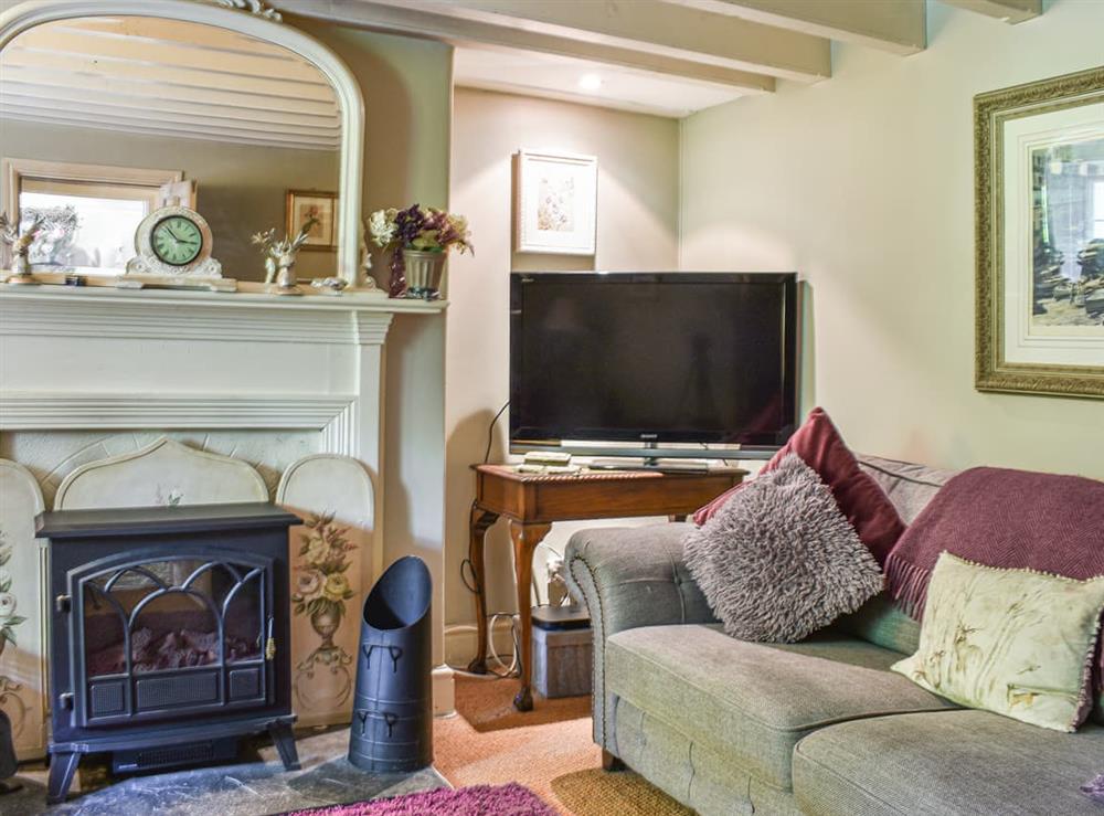 Living area at Greenwix Farm in St. Mabyn, Cornwall