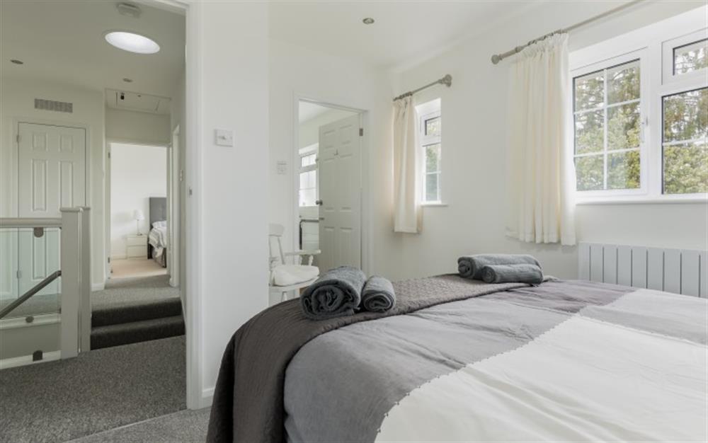 One of the 3 bedrooms at Greenwood in Brockenhurst