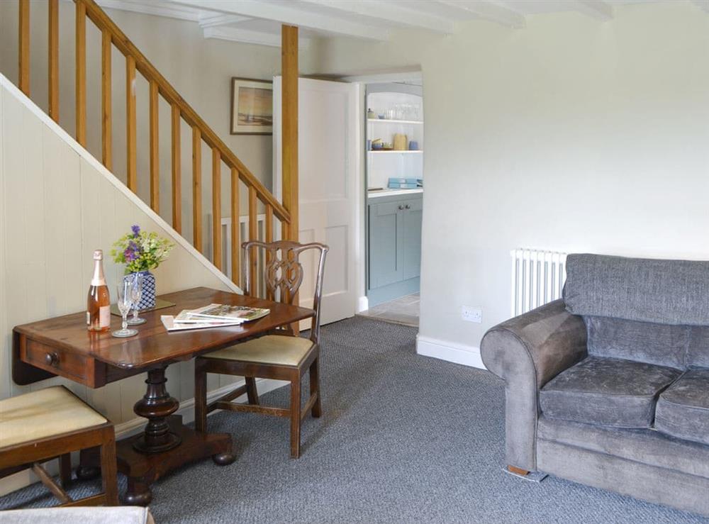 Convenient dining area at Greenyard Cottage in Longhorsley, near Morpeth, Northumberland