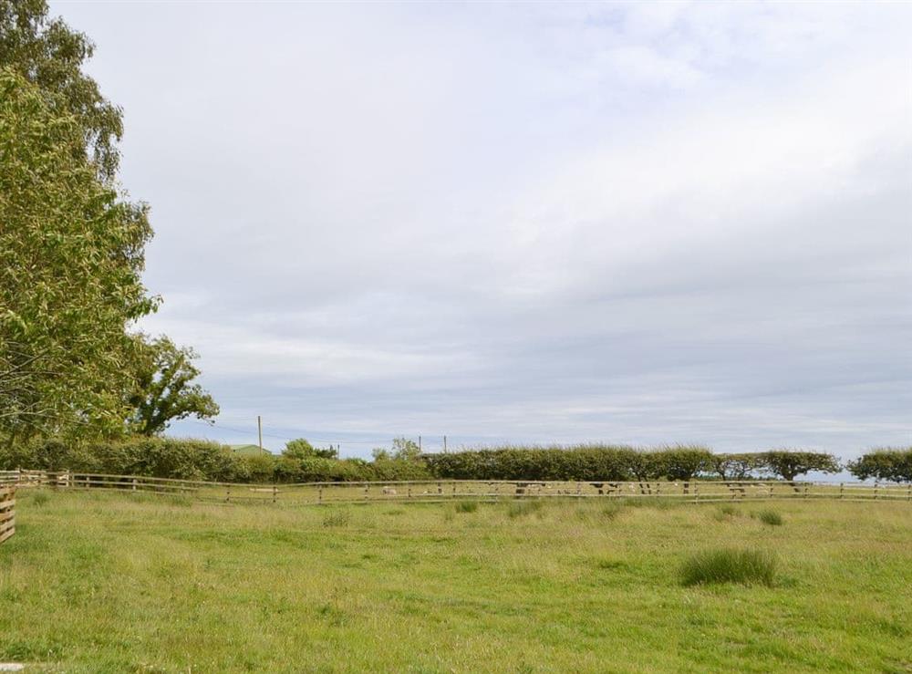 Peaceful rural views at Greenyard Cottage in Longhorsley, near Morpeth, Northumberland