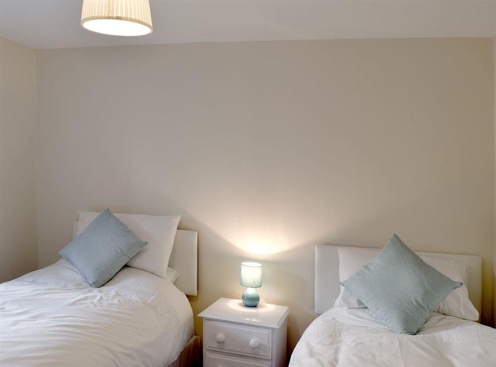 Cosy twin bedroom at Greta Side Court Apartments no 1 in Keswick, Cumbria