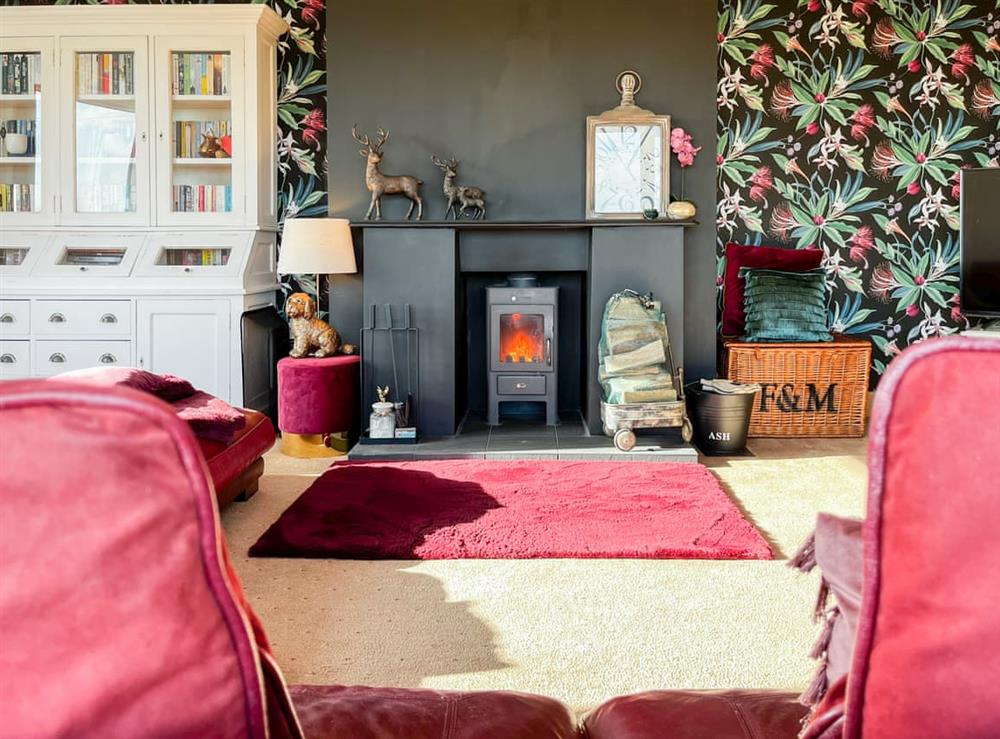 Living room at Gretna in Longnor, Staffordshire