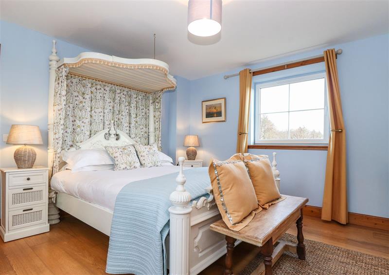 One of the bedrooms at Grey Craig Cottage, Gretna Green