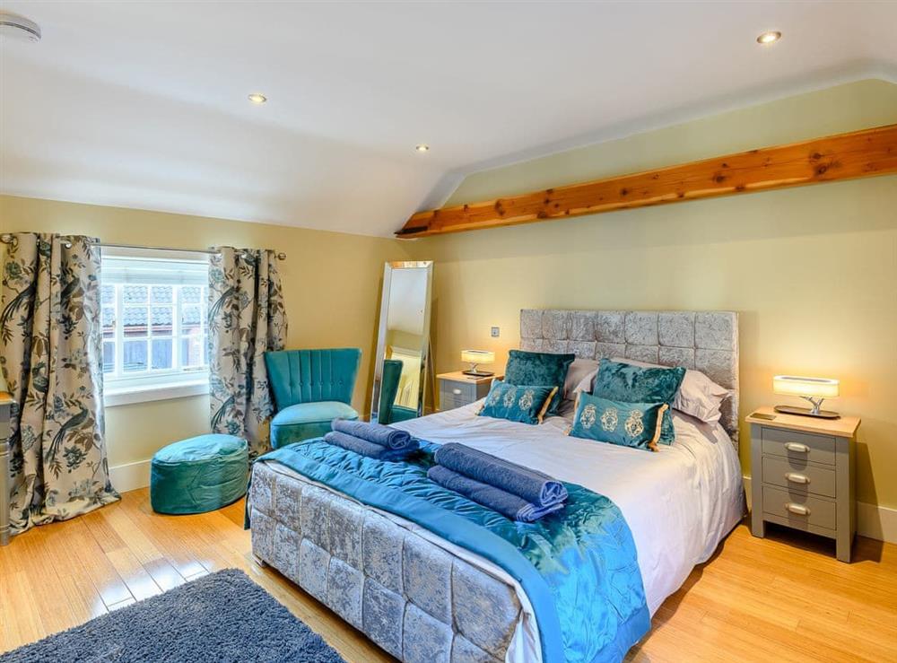 Double bedroom at Greyhound Cottage in Louth, Lincolnshire