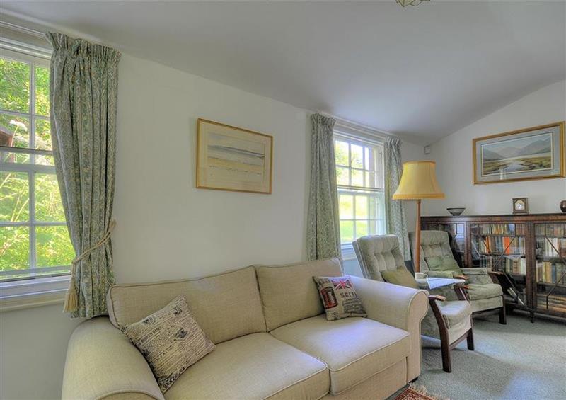 This is the living room at Greystones Cottage, Chideock