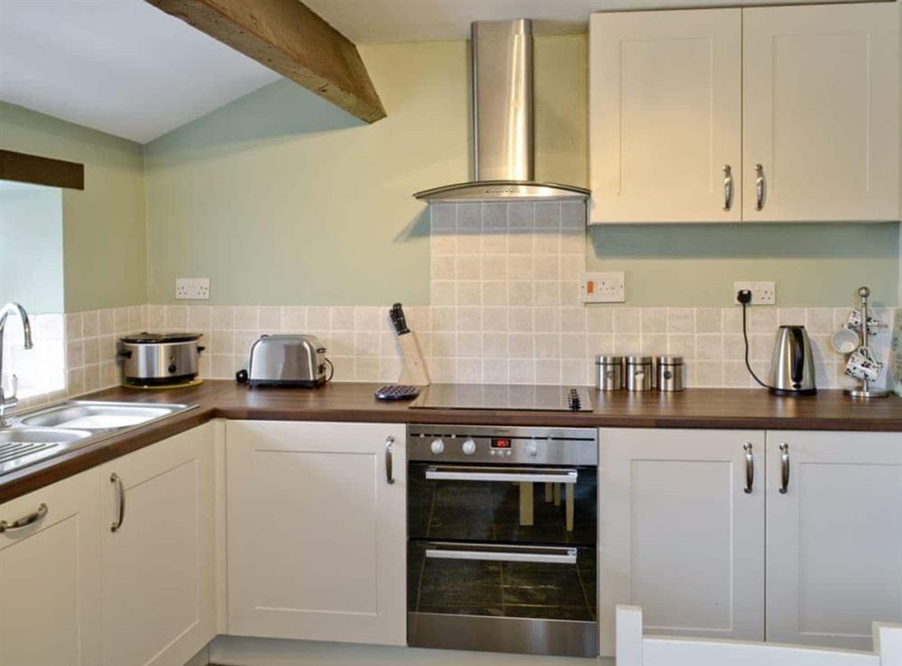 Kitchen at Greystones Cottage in Simonstone, Nr Hawes, Yorkshire Dales