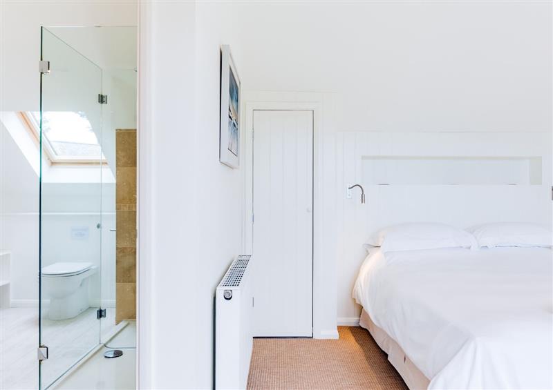 One of the bedrooms at Greystones, Daymer Bay