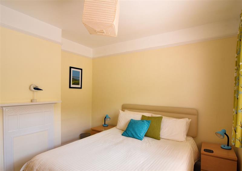 One of the bedrooms at Greystones, Lyme Regis