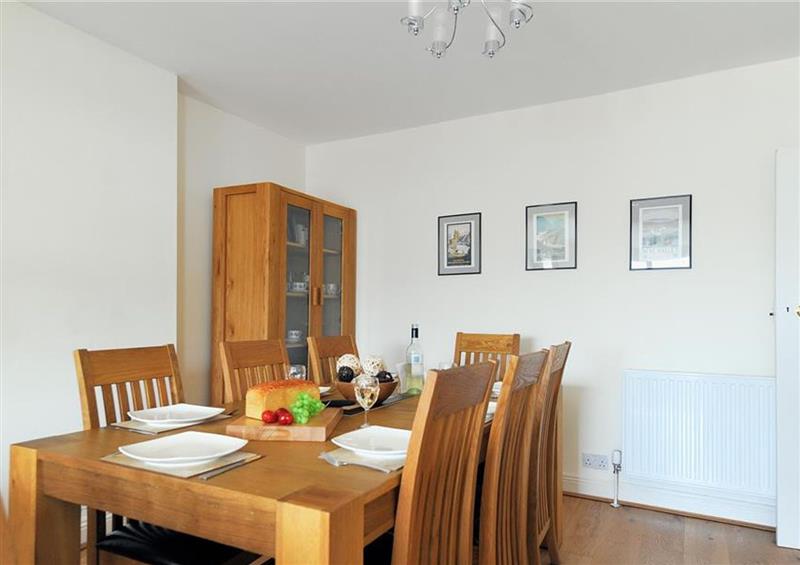 The dining room at Greystones, Lyme Regis
