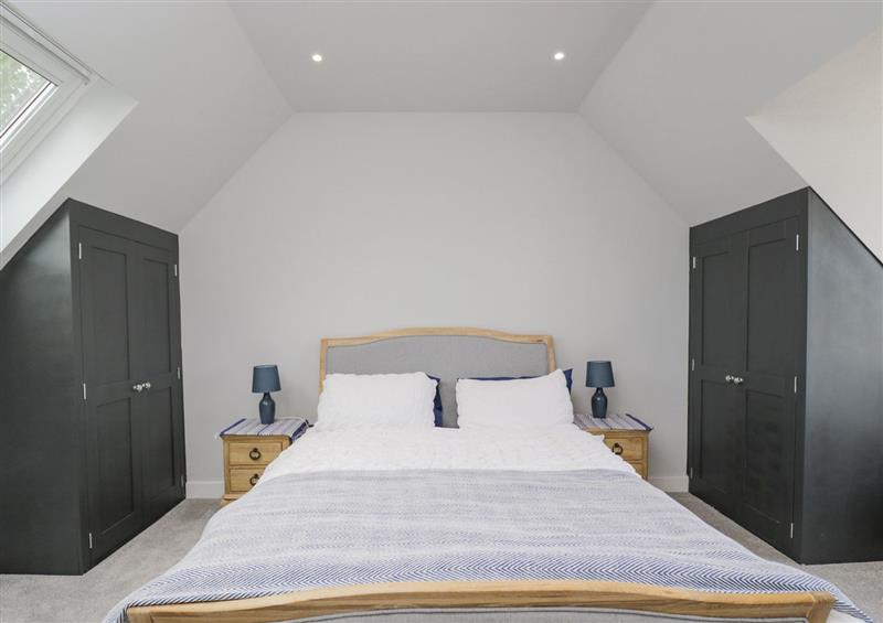 One of the bedrooms at Greystones, Upton St Leonards