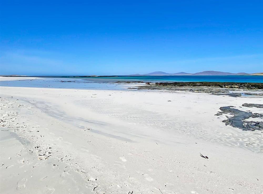 Surrounding area at Grianan in Isle of Barra, Scotland