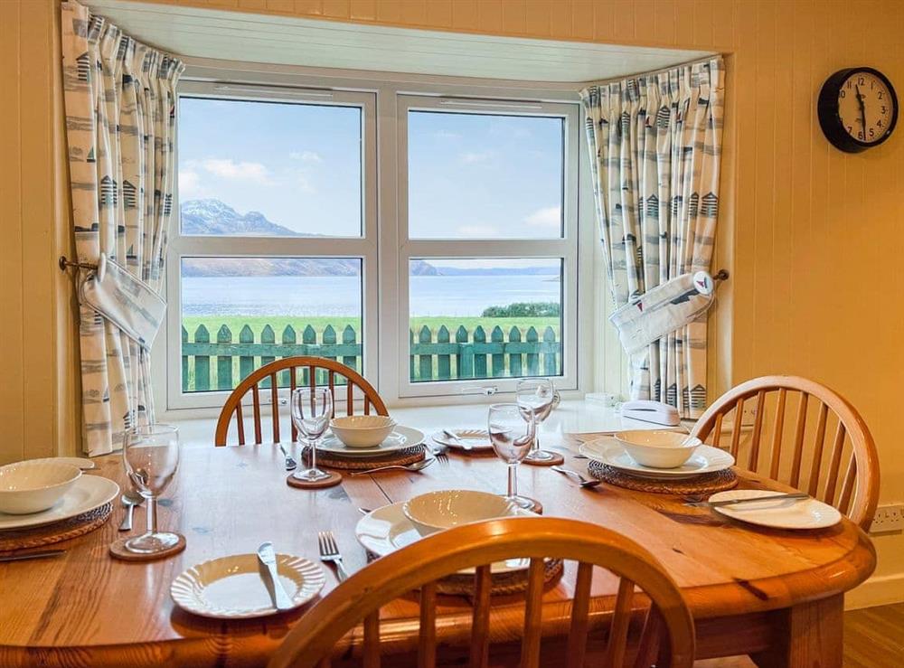Dining Area at Grieves Cottage in Kyle of Lochalsh, Lochalsh, Ross-Shire