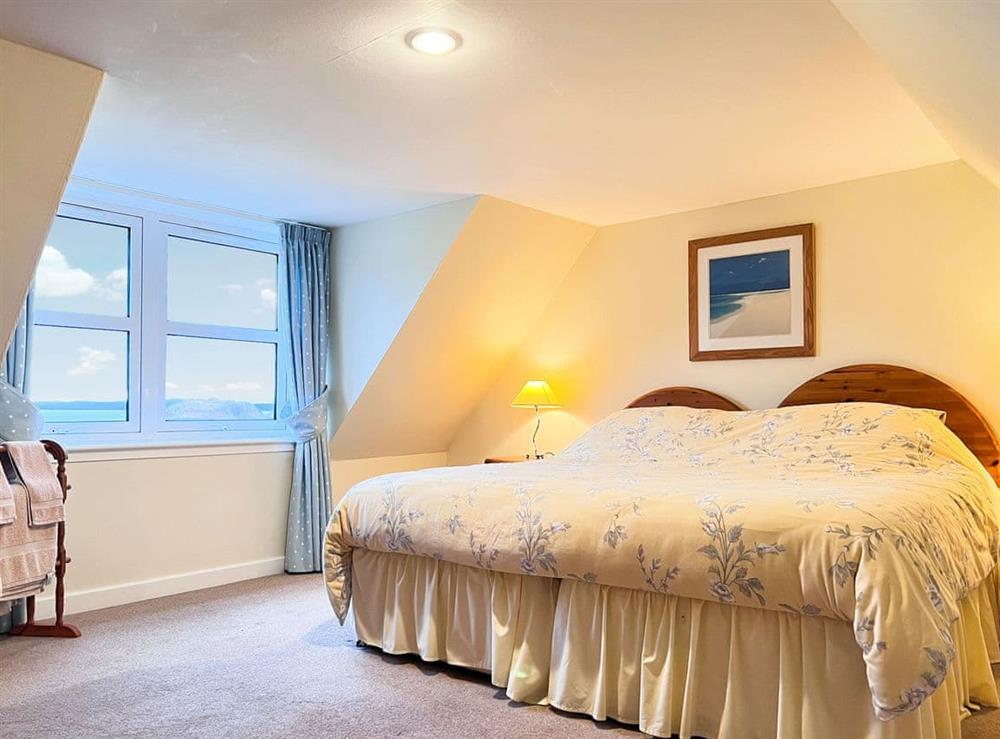 Double bedroom at Grieves Cottage in Kyle of Lochalsh, Lochalsh, Ross-Shire