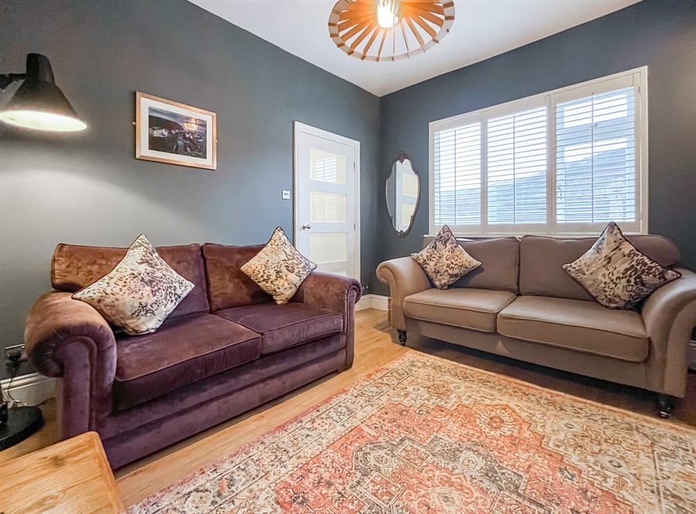Living room at Griff Cottage in Skinningrove, Cleveland