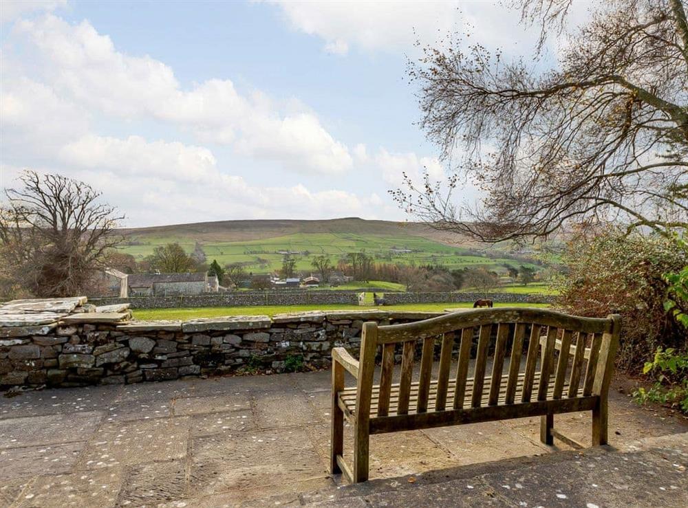 Terrace at Griff Head Cottage in Melmerby, N. Yorkshire., North Yorkshire