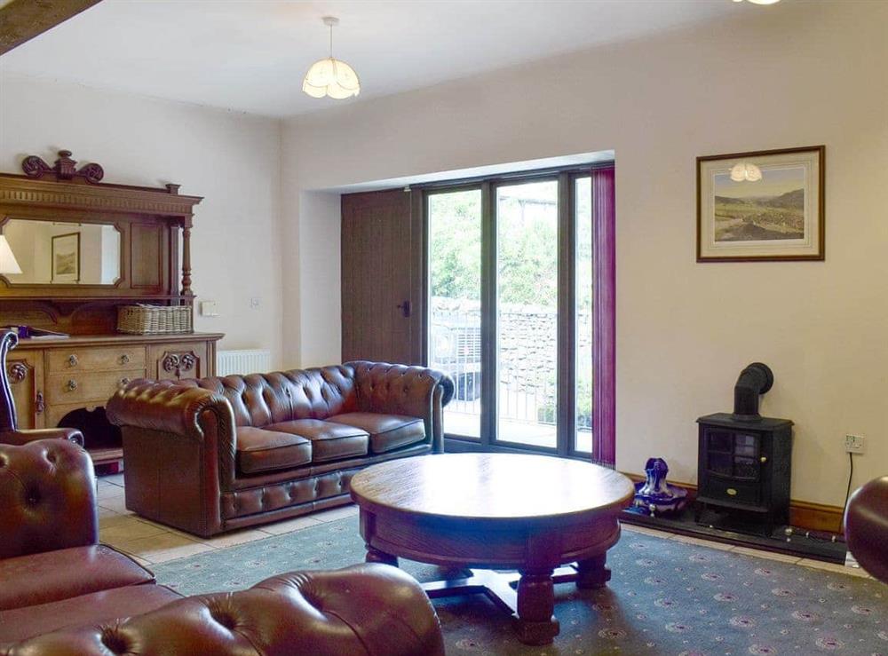 Spacious living area at Grisedale Coach House in Threshfield, near Grassington, North Yorkshire