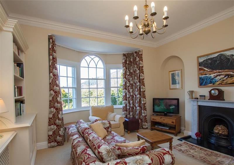 The living area at Grisedale View, Keswick