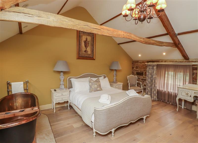 Bedroom at Grooms Cottage, Belsay near Morpeth
