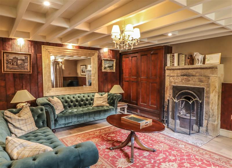 The living area at Grooms Cottage, Belsay near Morpeth