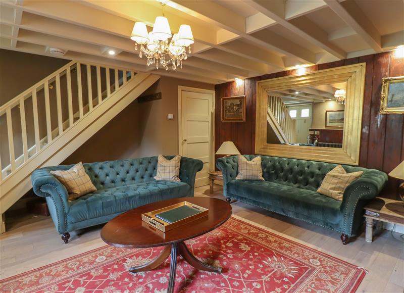 The living room at Grooms Cottage, Belsay near Morpeth