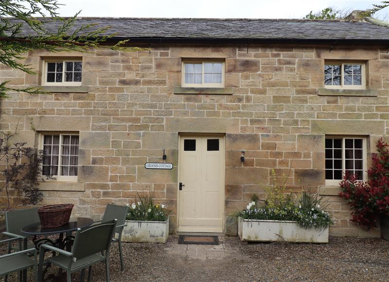 The setting of Grooms Cottage at Grooms Cottage, Belsay near Morpeth