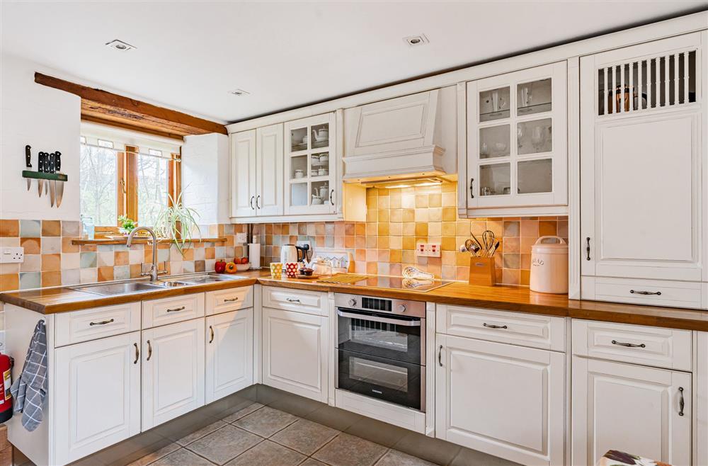 Plenty of cupboard and counter top space