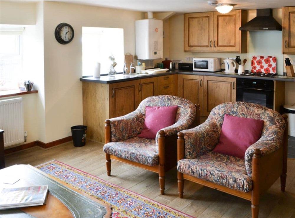 Open plan living space (photo 3) at Grooms Cottage in Soppit Farm Cottages, Elsdon, Northumberland
