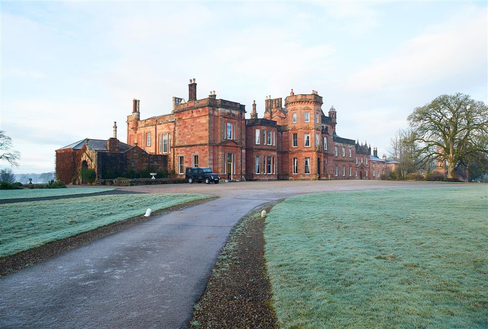Netherby Hall, home to the Groom’s Quarters Apartment