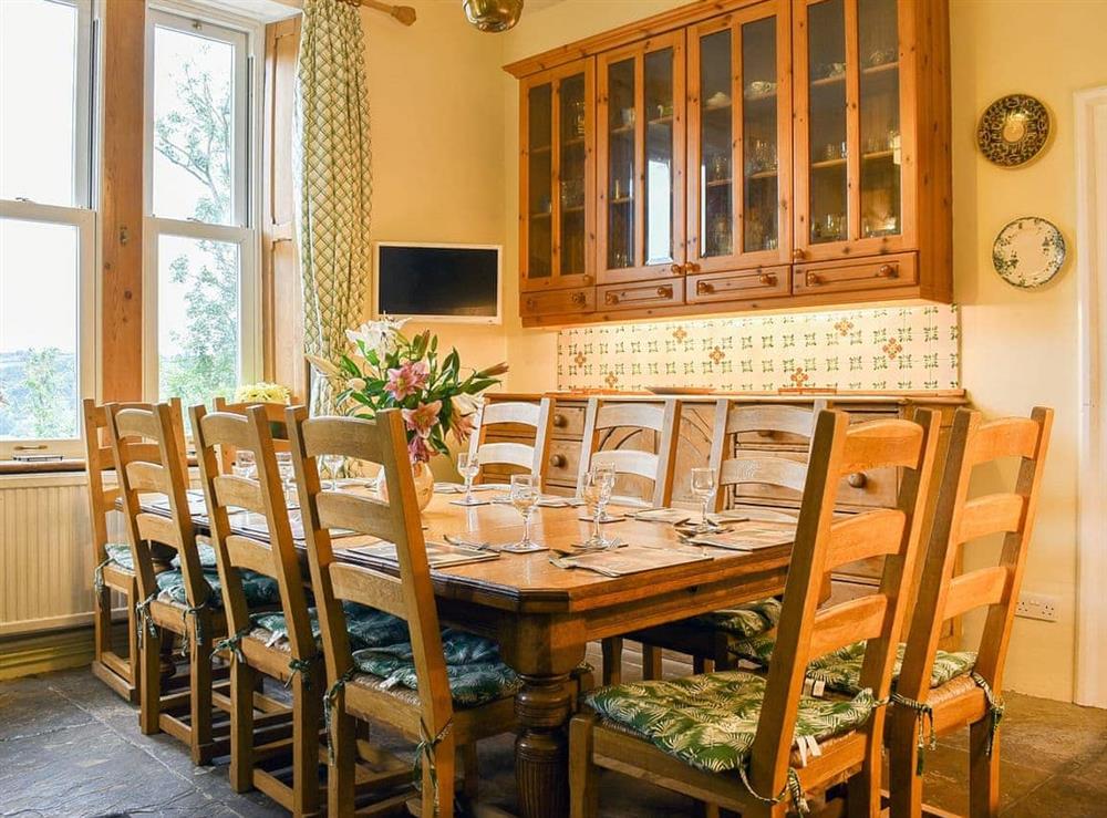 Dining Area at Grosmont Villa in Grosmont, North Yorkshire
