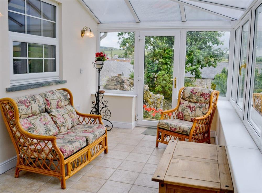Conservatory at Groudd Hall Cottage in Cerrigydrudion, near Betws-y-Coed, Clwyd