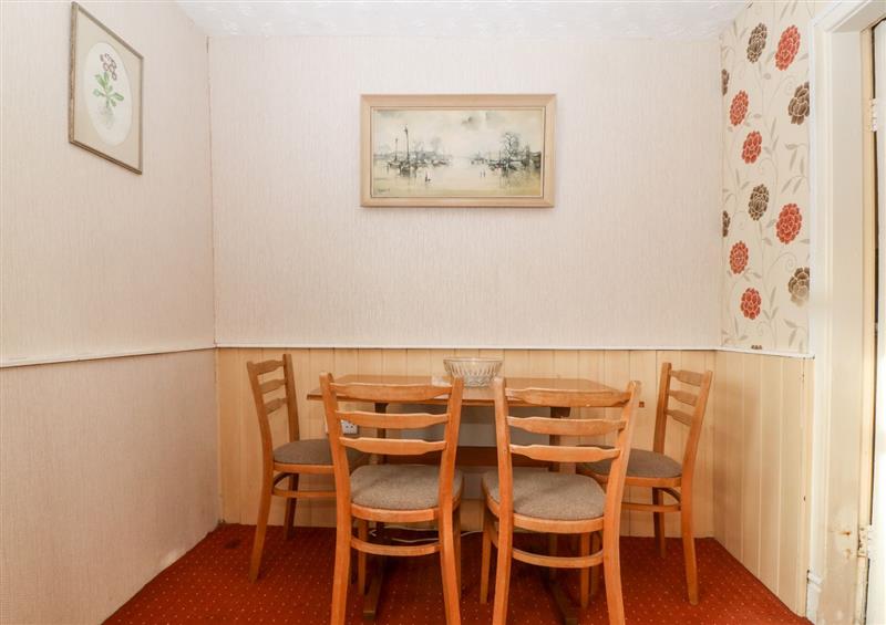 The dining area at Ground Floor Apartment, Tremadog