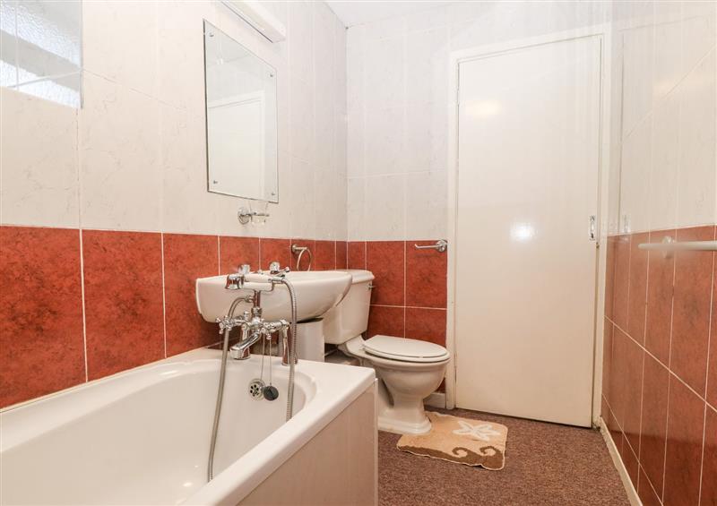 This is the bathroom at Ground Floor Apartment, Tremadog
