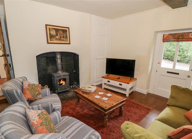 This is the living room at Grove Cottage, Ford Bridge near Leominster
