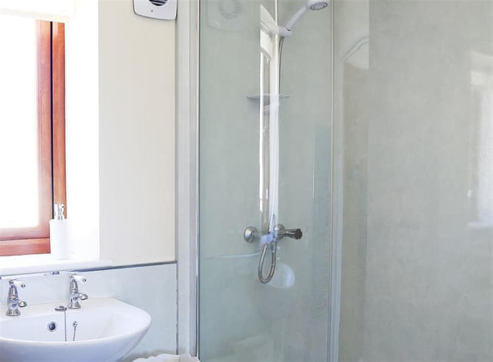 Shower room at Grove Cottage in Stelling Minnis, Kent