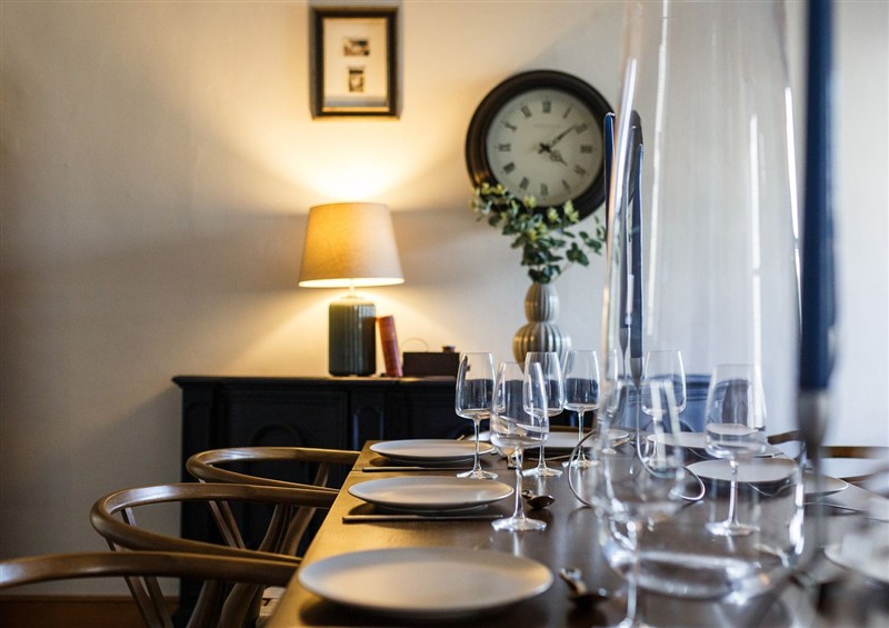 The dining area at Grove House, Witherslack