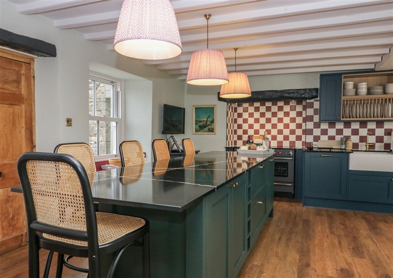 The kitchen at Grove House, Witherslack
