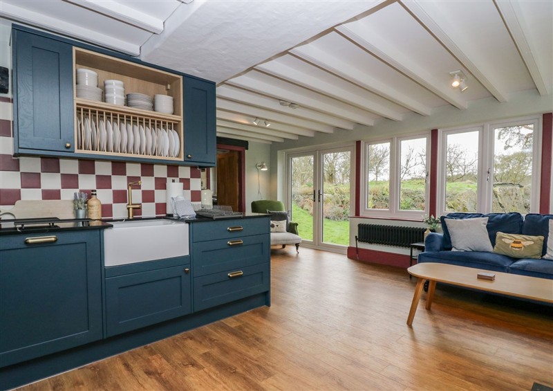 This is the kitchen at Grove House, Witherslack