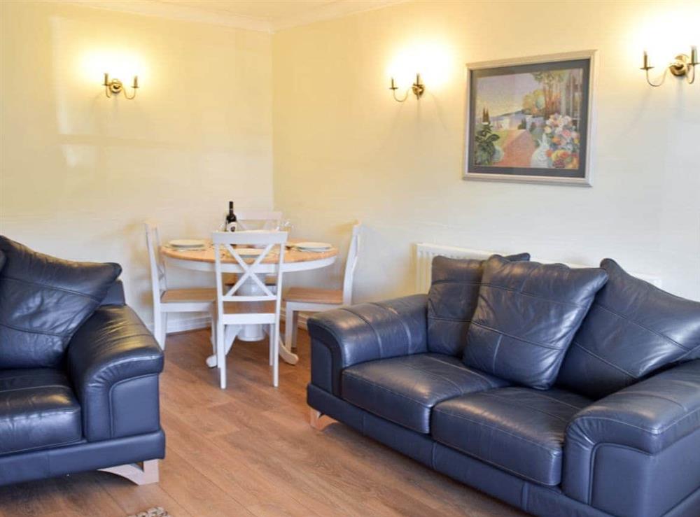 Living room with dining area at Grove Square in Leyburn, North Yorkshire