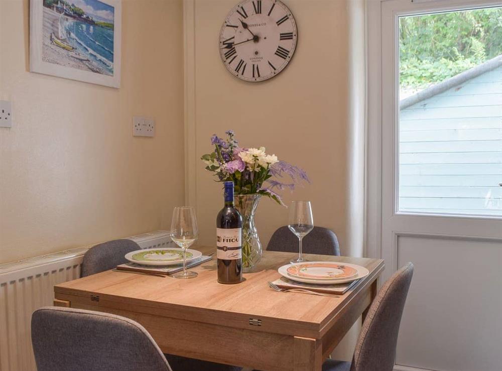 Dining Area at Guildford Bridge Cottage in Llangwm, near Haverfordwest, Dyfed