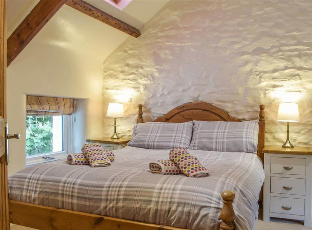 Double bedroom at Guildford Bridge Cottage in Llangwm, near Haverfordwest, Dyfed