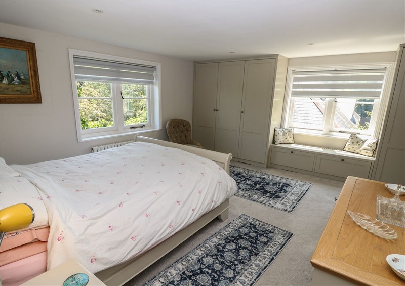 One of the bedrooms at Guildford Farmhouse, Havenstreet near Newport