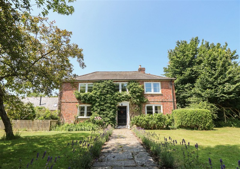 This is the garden at Guildford Farmhouse, Havenstreet near Newport