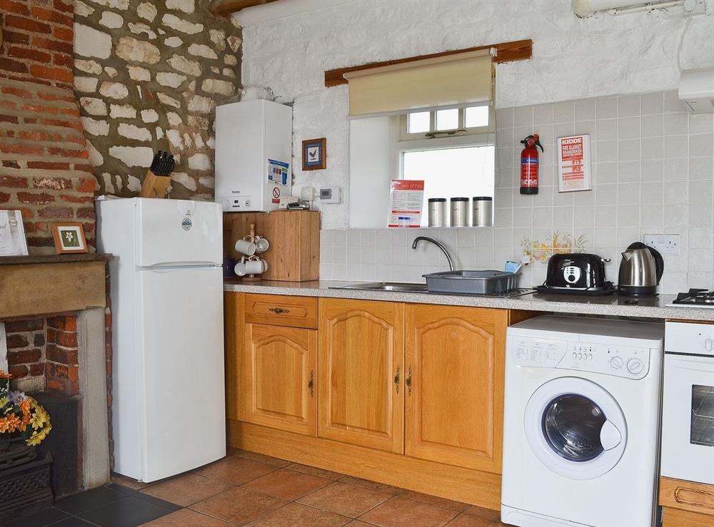 Kitchen at Guillemot Cottage in Flamborough, East Riding of Yorkshire