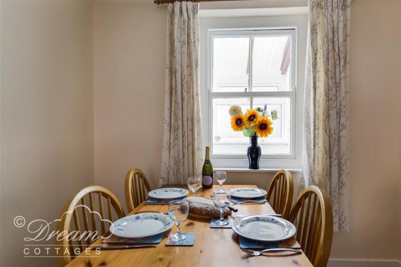Dining room at Guinea Cottage, Weymouth, Dorset