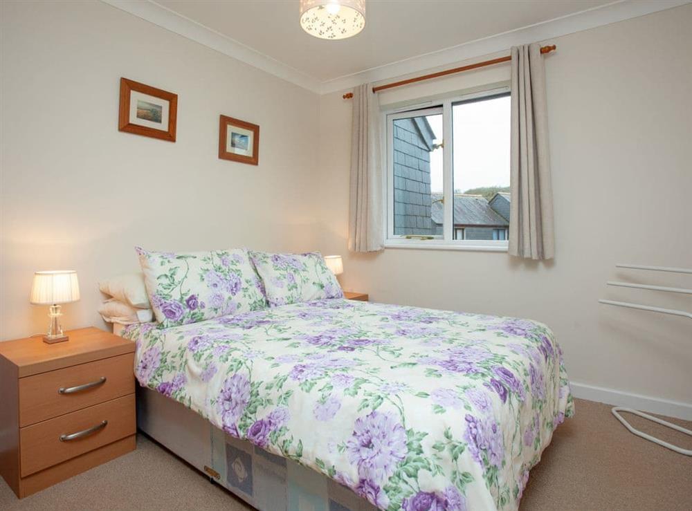 Double bedroom at Gull Cottage in Falmouth, Cornwall
