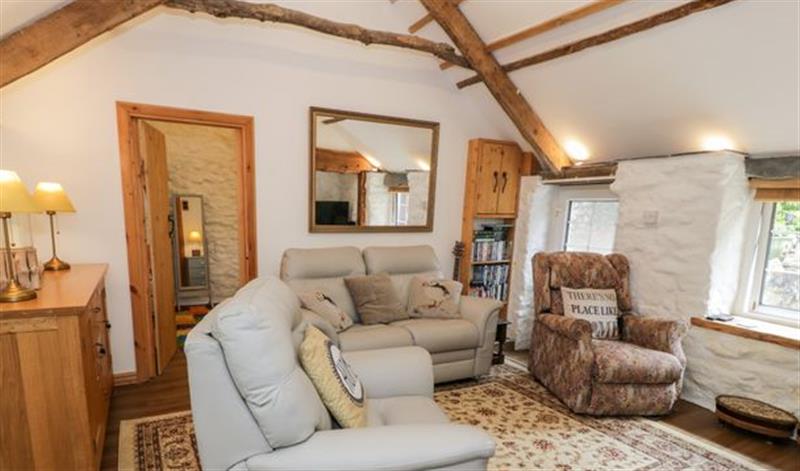 Enjoy the living room at Gull Cottage, Hermon near Newborough