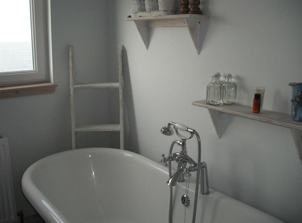 Bathroom at Gull Cottage in Lendalfoot, Ayrshire