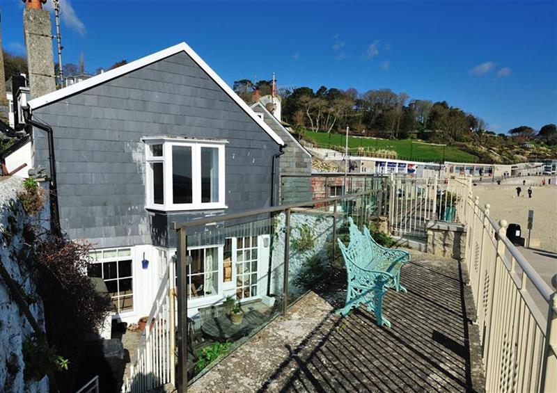 This is the setting of Gull Cottage at Gull Cottage, Lyme Regis